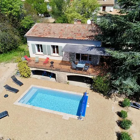 Maison Avec Piscine Chauffee, Centre Village Saint-Saturnin-d'Apt Exterior foto
