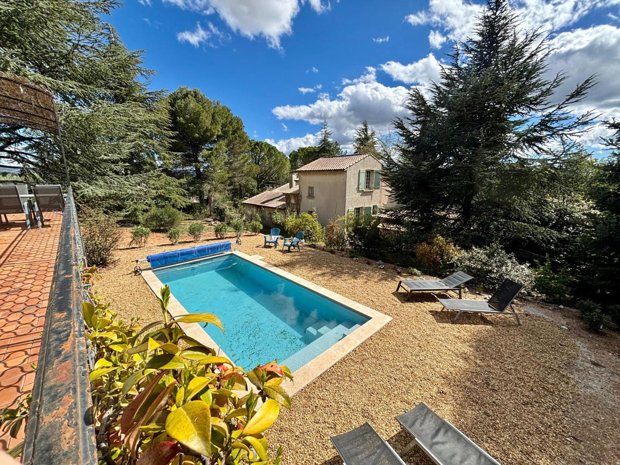 Maison Avec Piscine Chauffee, Centre Village * Saint-Saturnin-d'Apt